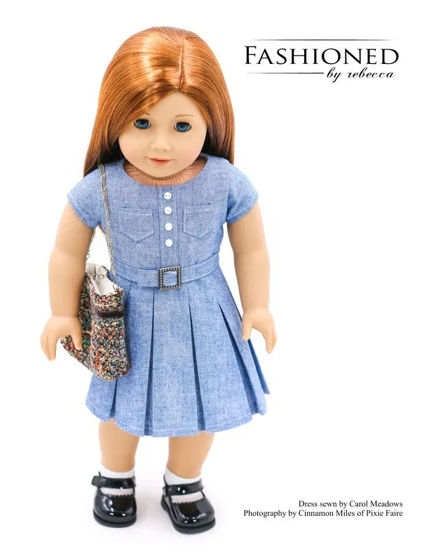 Pretty Pleats 18" Doll Clothes Pattern