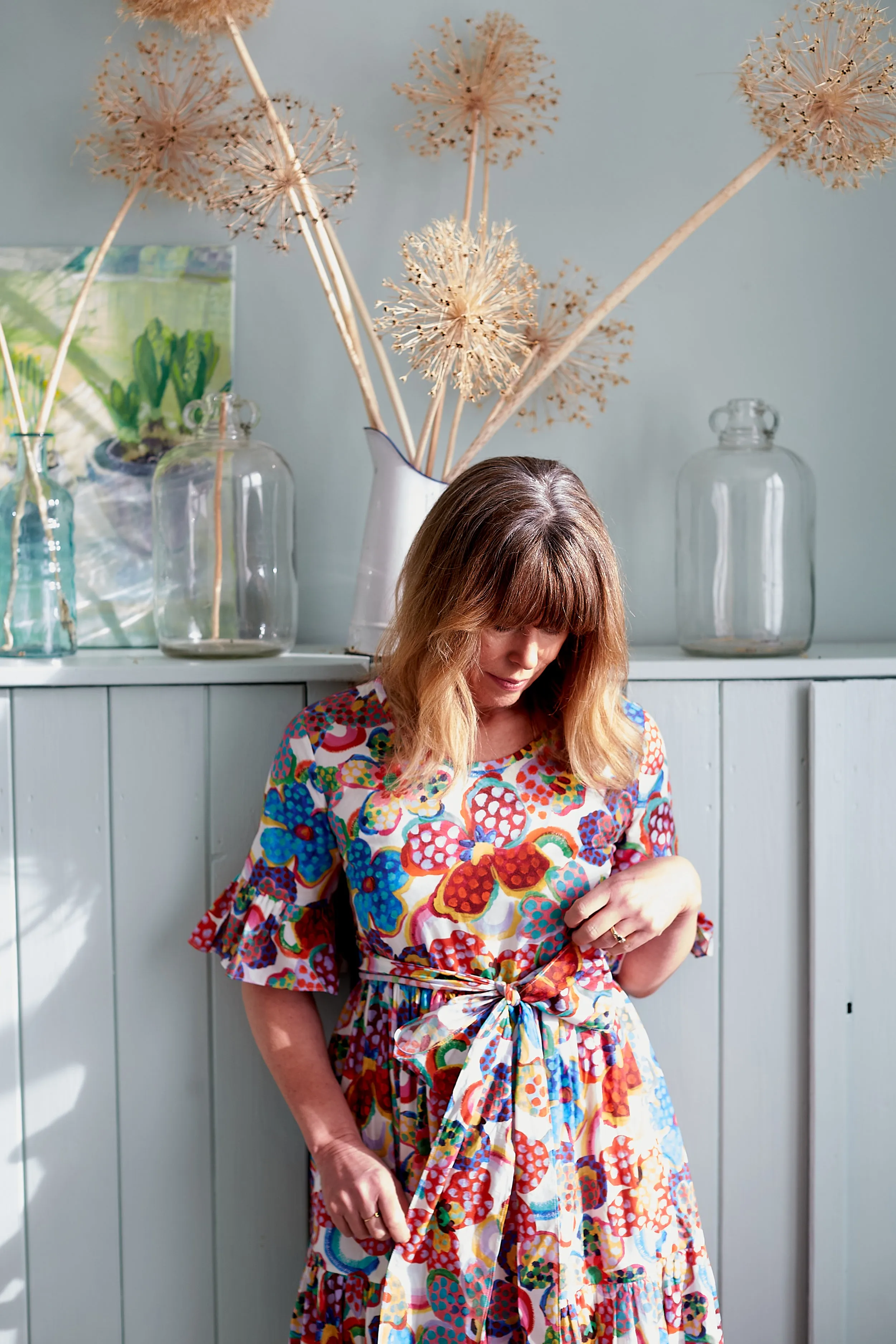 Primrose Hill Dress in Liberty Fauvism Floral Print