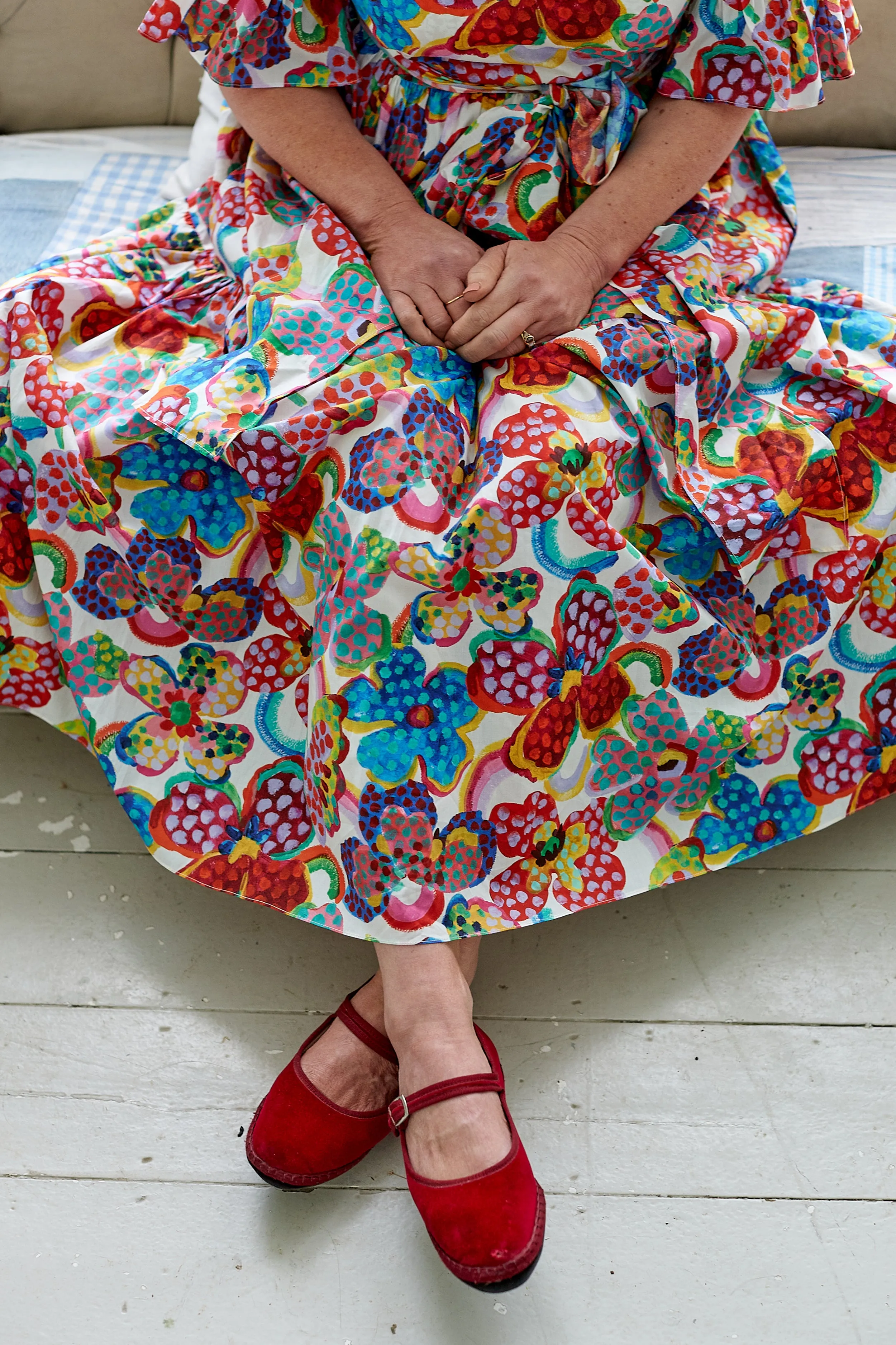 Primrose Hill Dress in Liberty Fauvism Floral Print