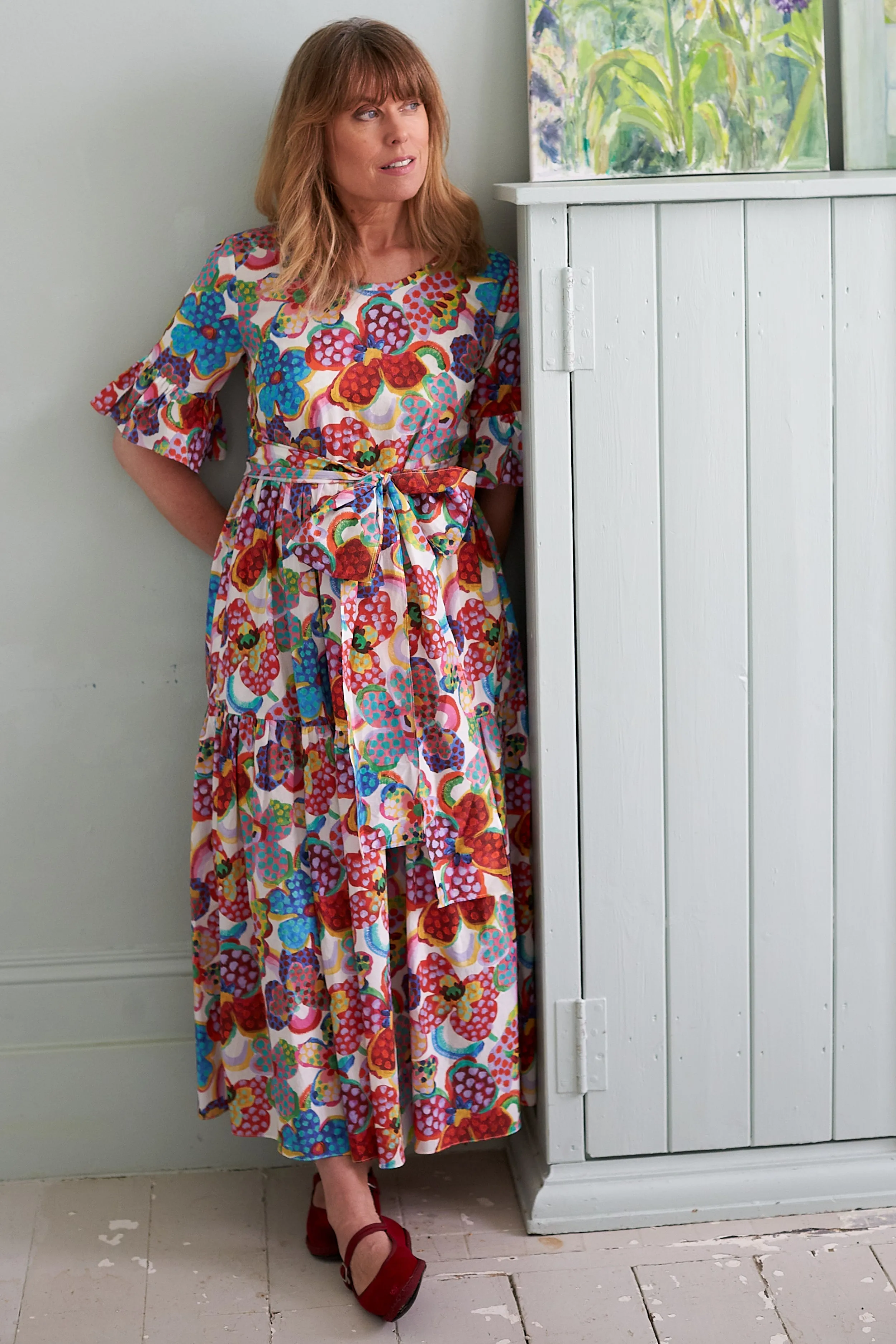 Primrose Hill Dress in Liberty Fauvism Floral Print