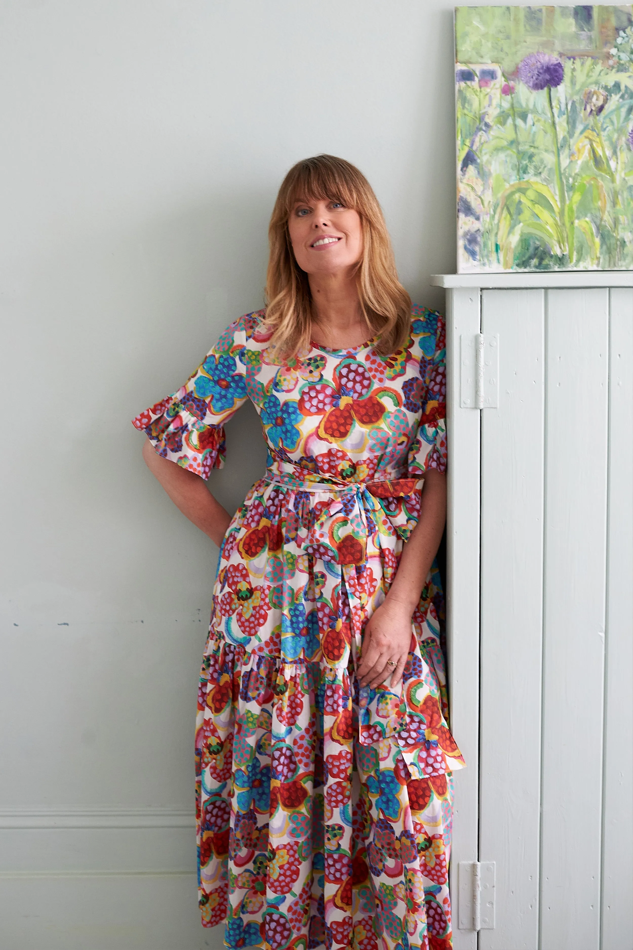 Primrose Hill Dress in Liberty Fauvism Floral Print