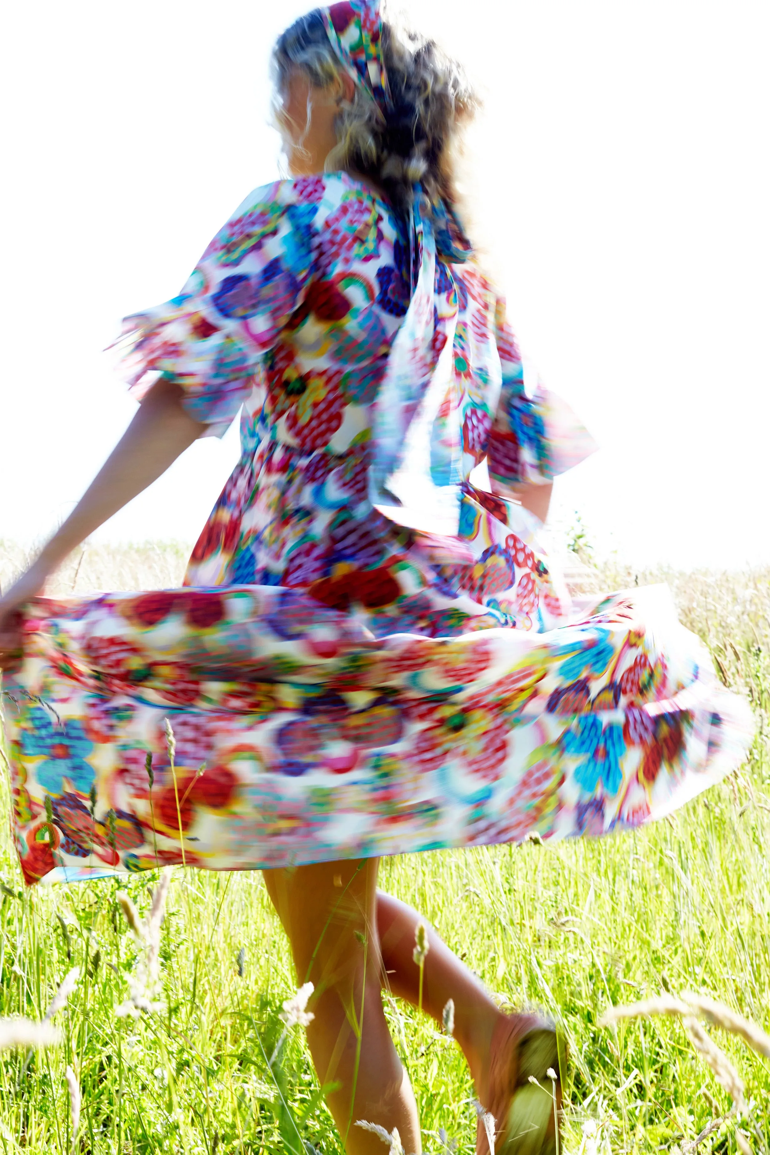 Primrose Hill Dress in Liberty Fauvism Floral Print