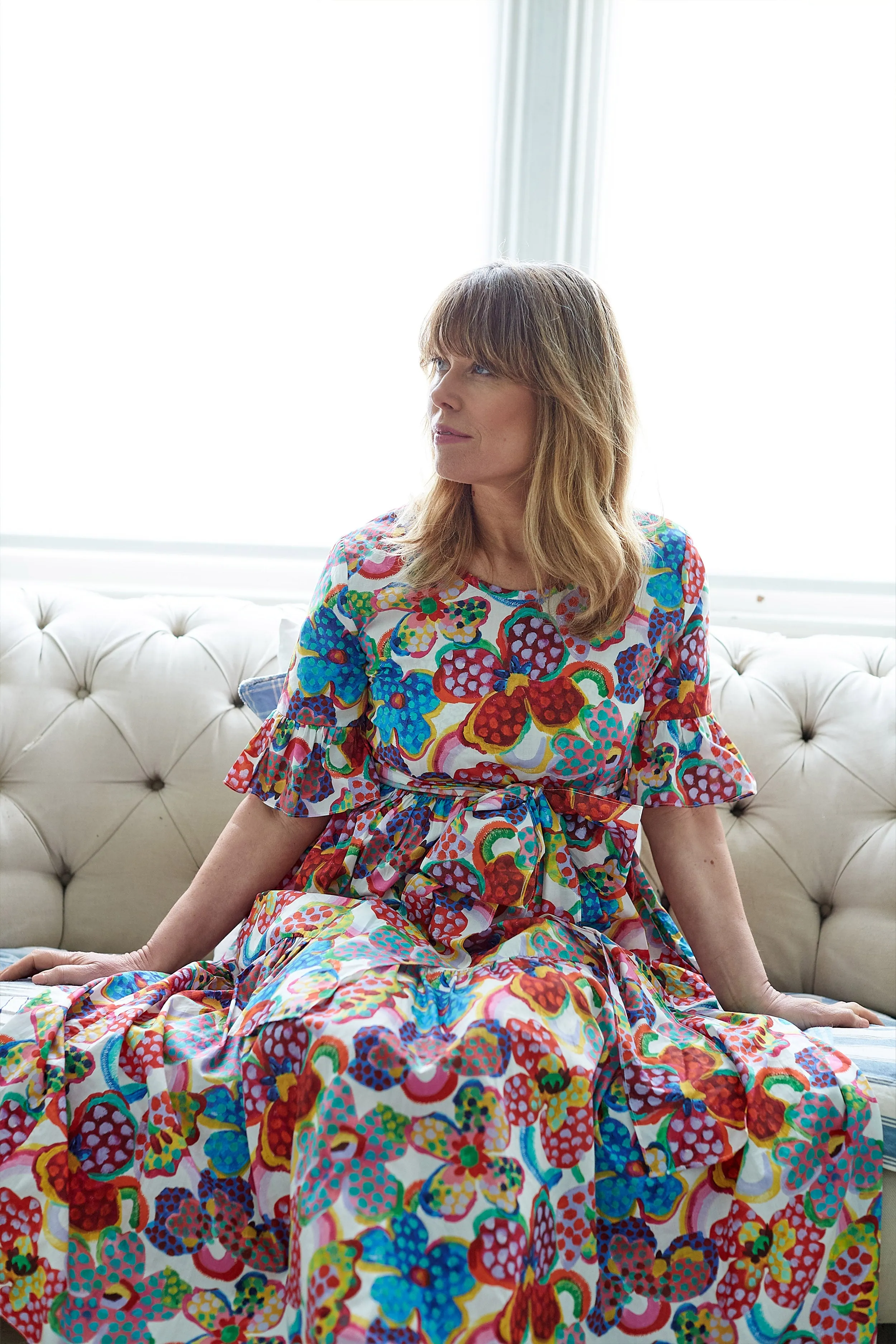 Primrose Hill Dress in Liberty Fauvism Floral Print