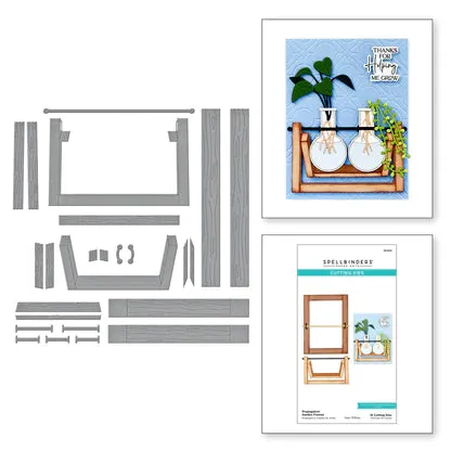 Propagation Garden Frames Etched Dies from the Propagation Garden Collection by Annie Williams