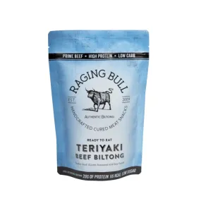 Raging Bull Teriyaki Beef Biltong