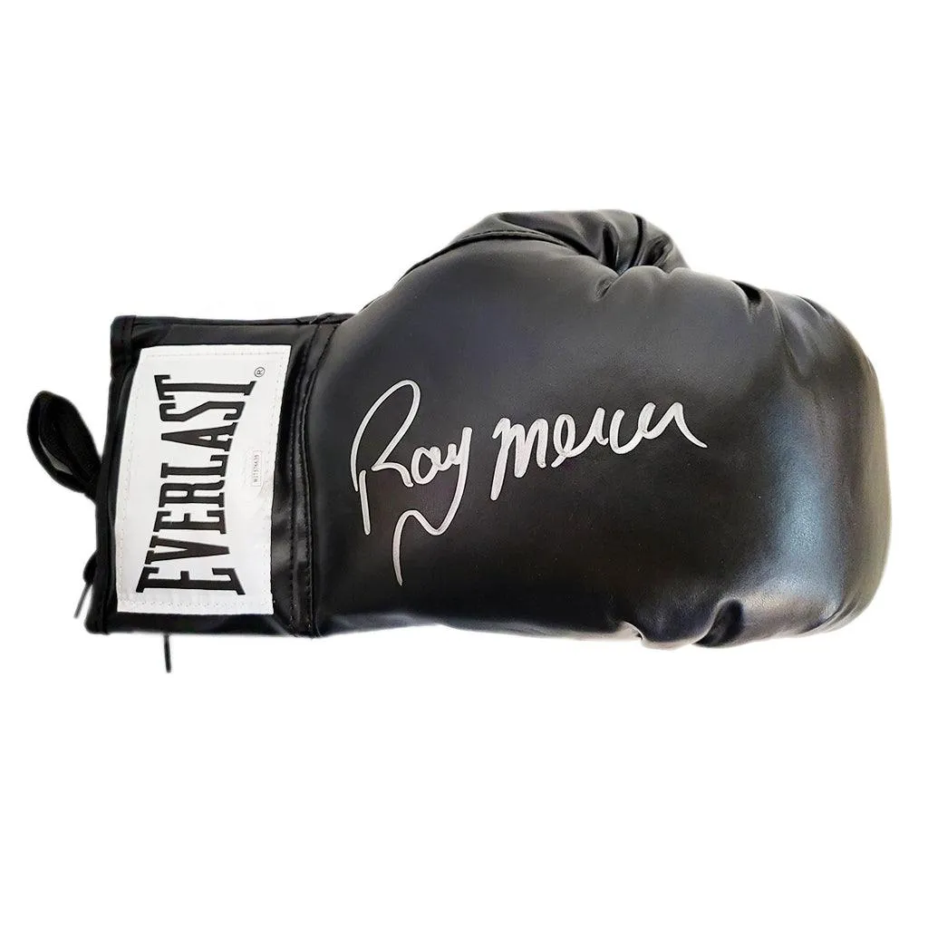 Ray Mercer Autographed Boxing Glove Black (JSA)