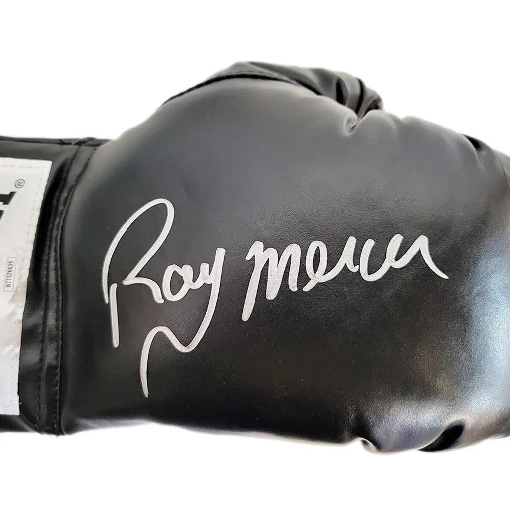 Ray Mercer Autographed Boxing Glove Black (JSA)