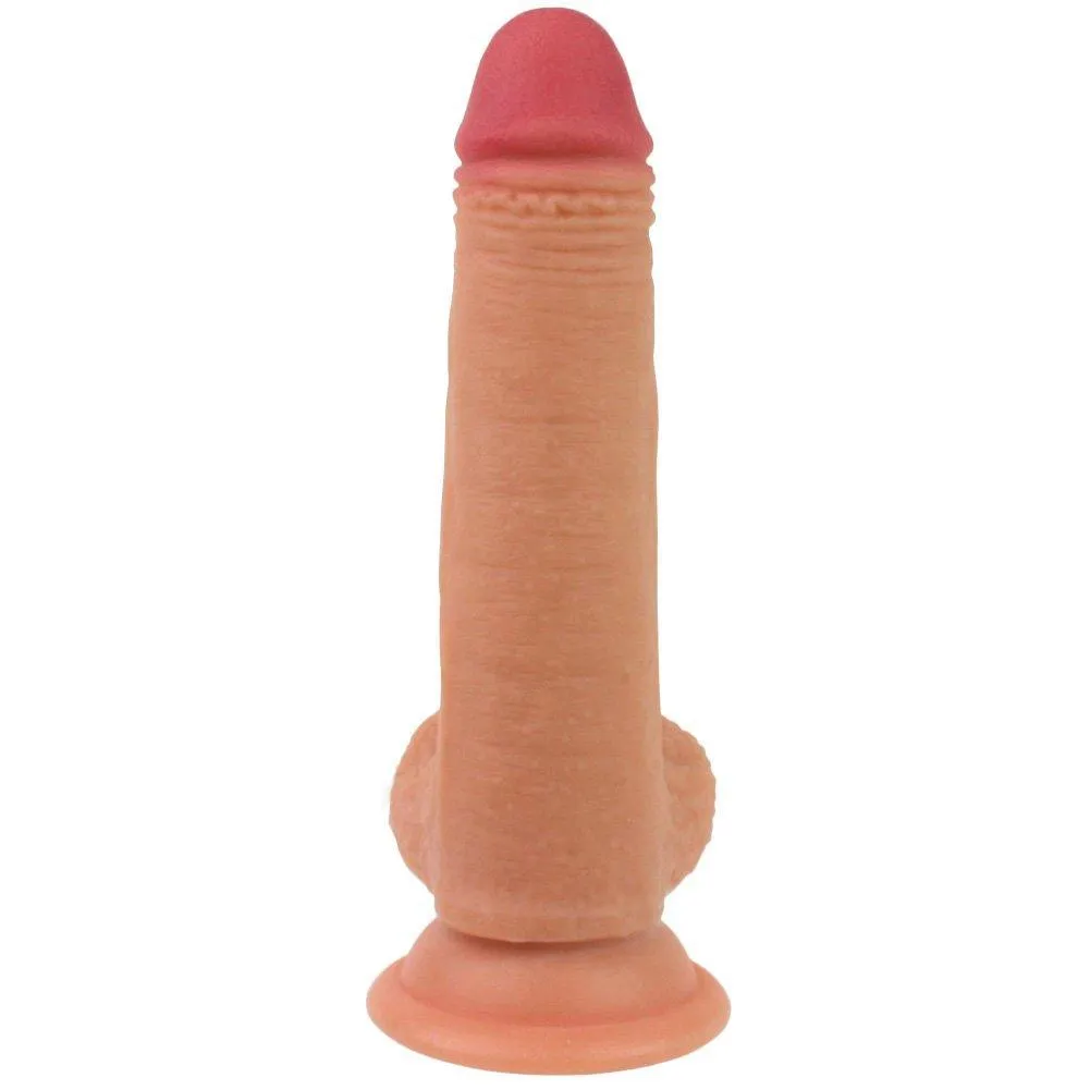 Real Stud Silicone Dildo - Feels Like A Real Cock With Balls!