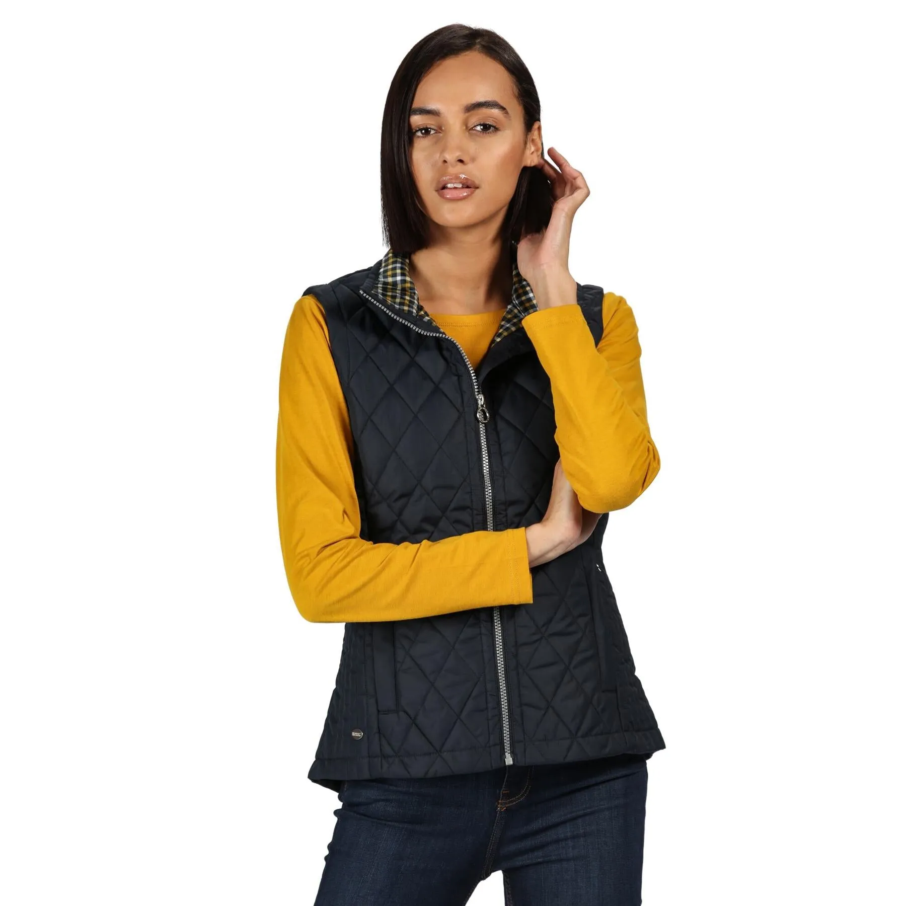 Regatta Womens Charna Insulated Diamond Quilted Bodywarmer Vented Gilet