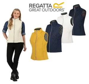 Regatta Womens Charna Insulated Diamond Quilted Bodywarmer Vented Gilet