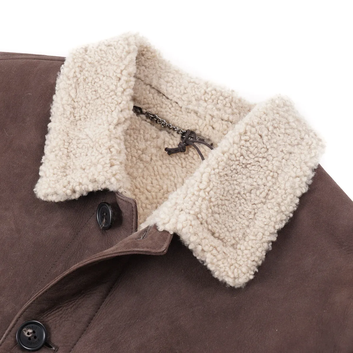 Rifugio Shearling Leather Shirt-Jacket