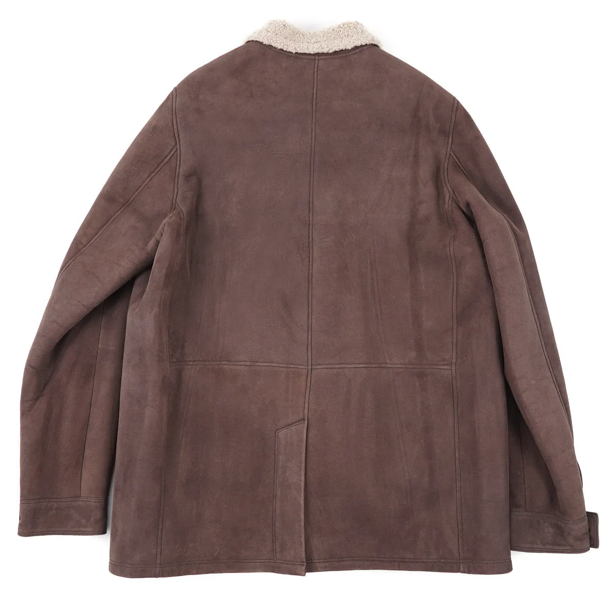 Rifugio Shearling Leather Shirt-Jacket