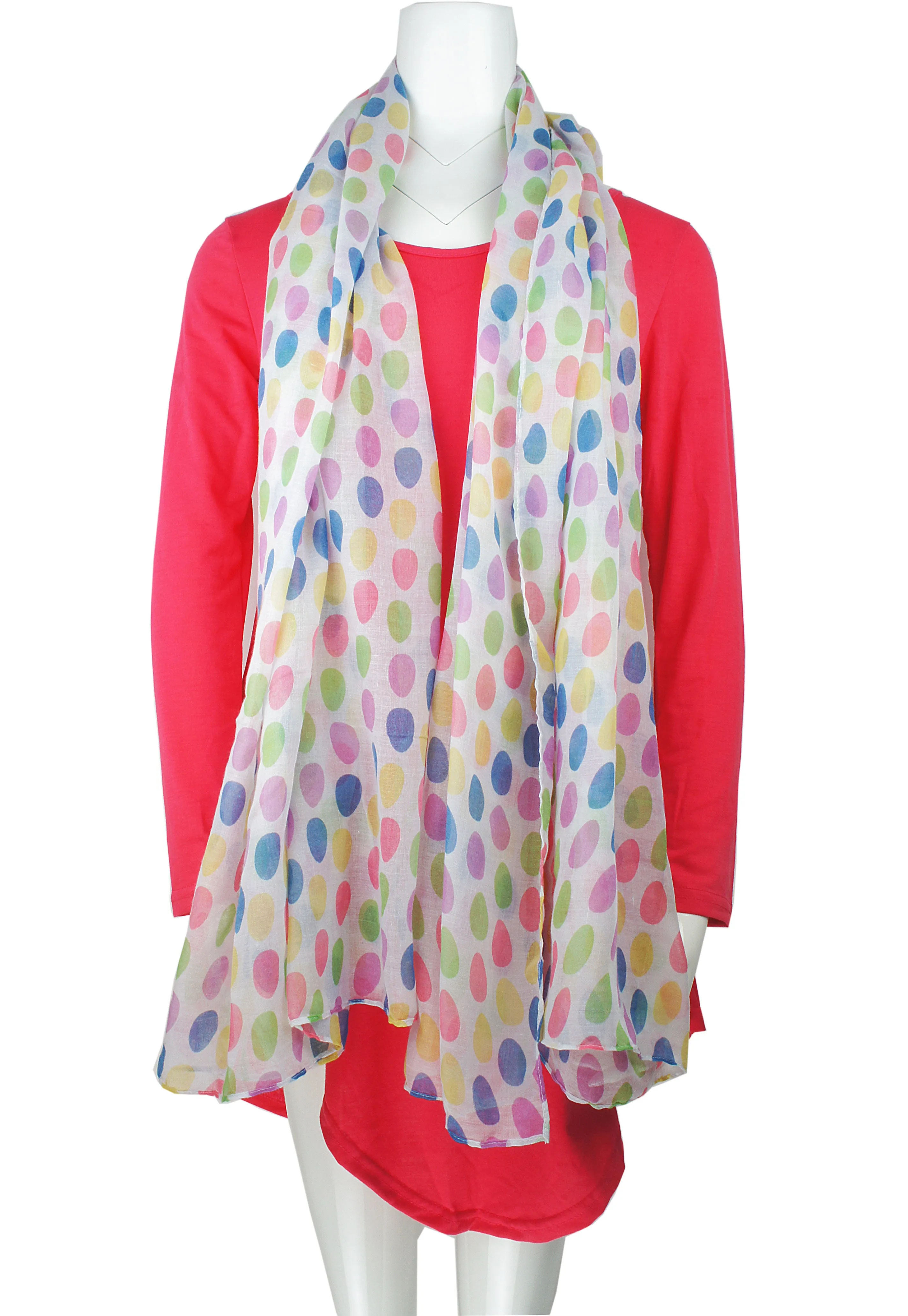 Soft Light Weight Easter Festival Sheer Blanket Scarf