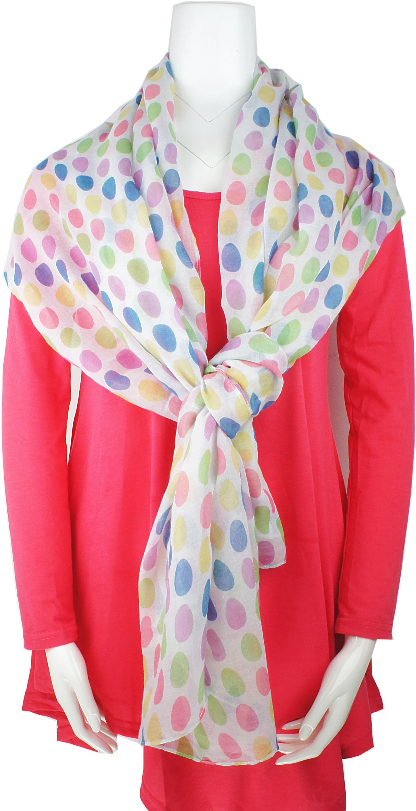 Soft Light Weight Easter Festival Sheer Blanket Scarf