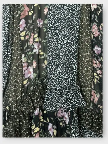 Solidarité Boho Floral Animal Print Brown Mix Kimono