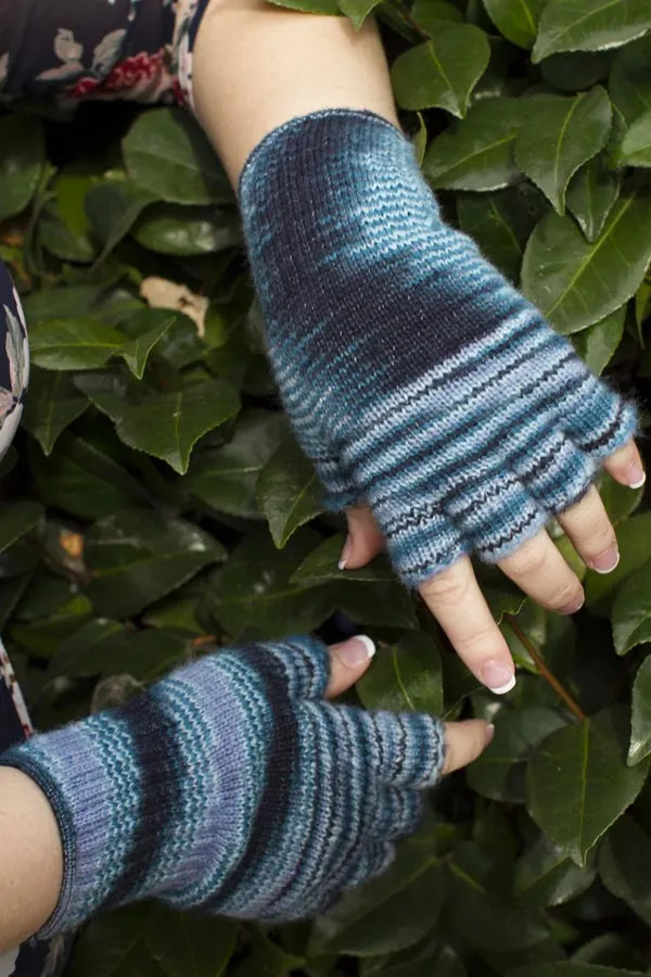 Space Dyed Fingerless Gloves