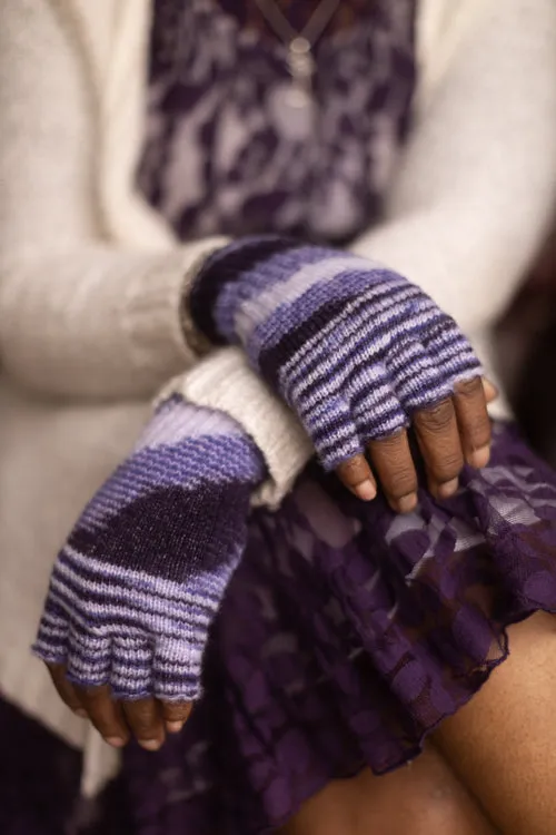 Space Dyed Fingerless Gloves