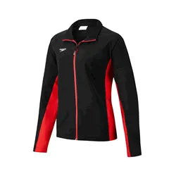 SPEEDO Boom Force Female Warm Up Jacket With Single Name Monogram