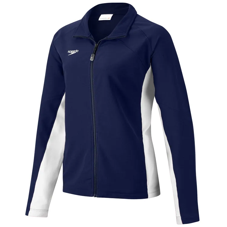 SPEEDO Boom Force Female Warm Up Jacket With Single Name Monogram