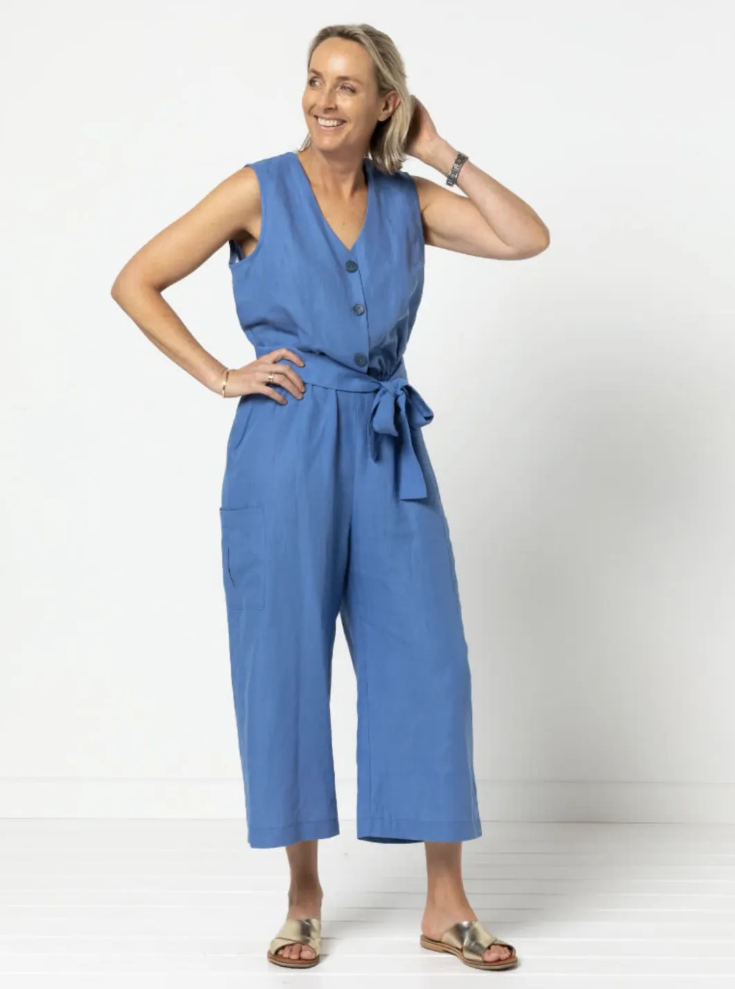 Style Arc - Birdie Jumpsuit - Size 18-30