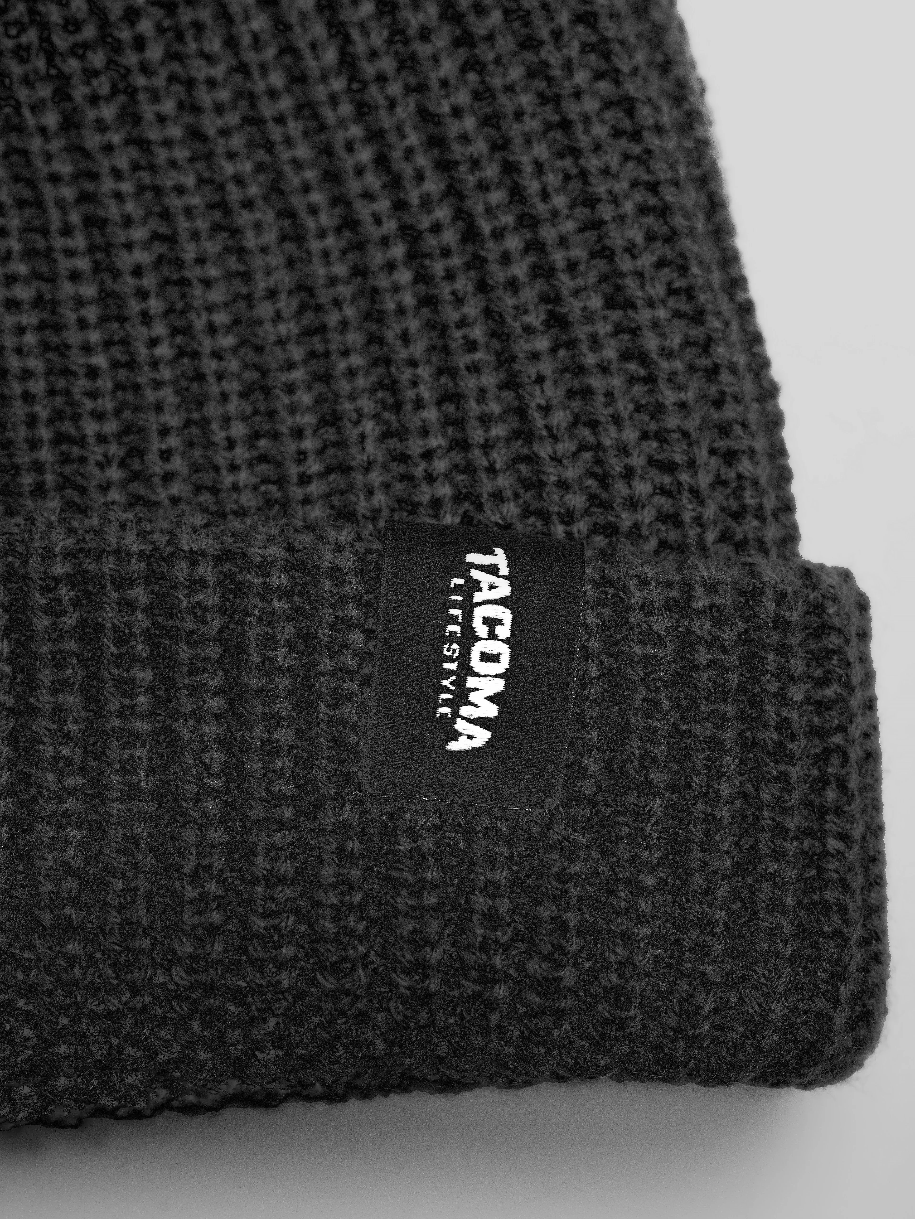 Tacoma Lifestyle Black Beanie