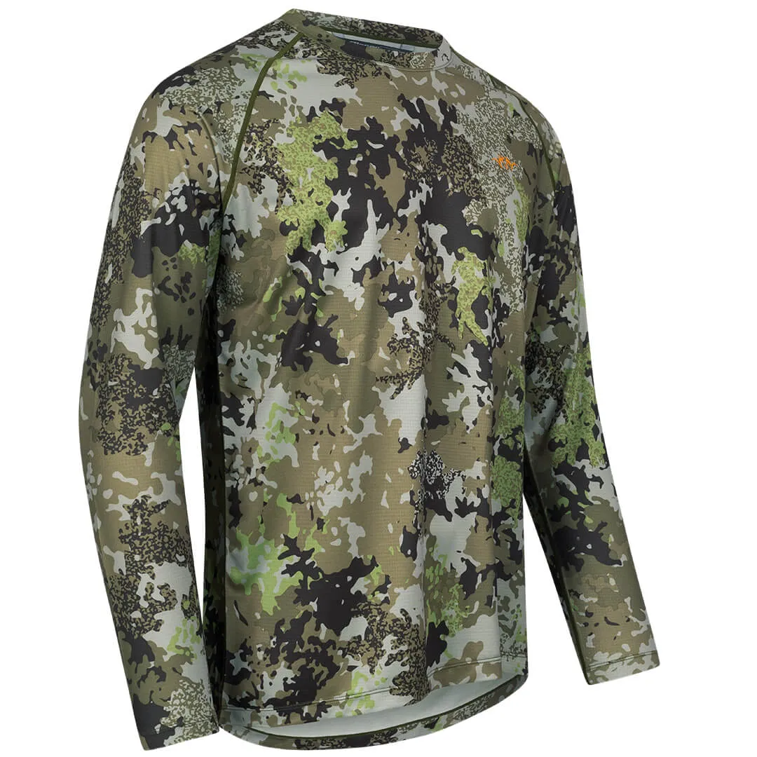 Tech L/S T-Shirt 23 - Huntec Camouflage by Blaser