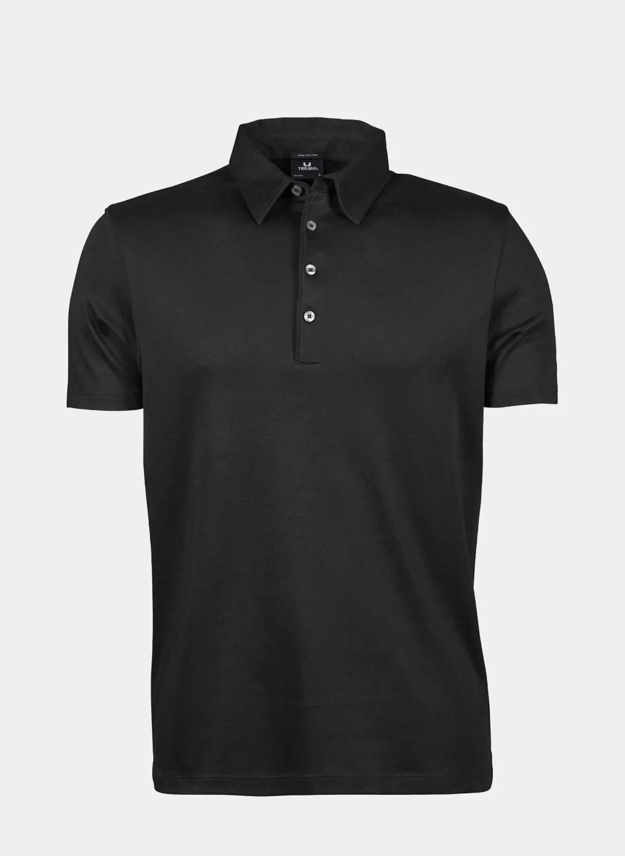 Tee Jays Pima Cotton Unisex Polo Shirt - Black