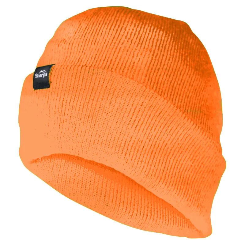 Tenzing Beanie - Orange Hi Viz