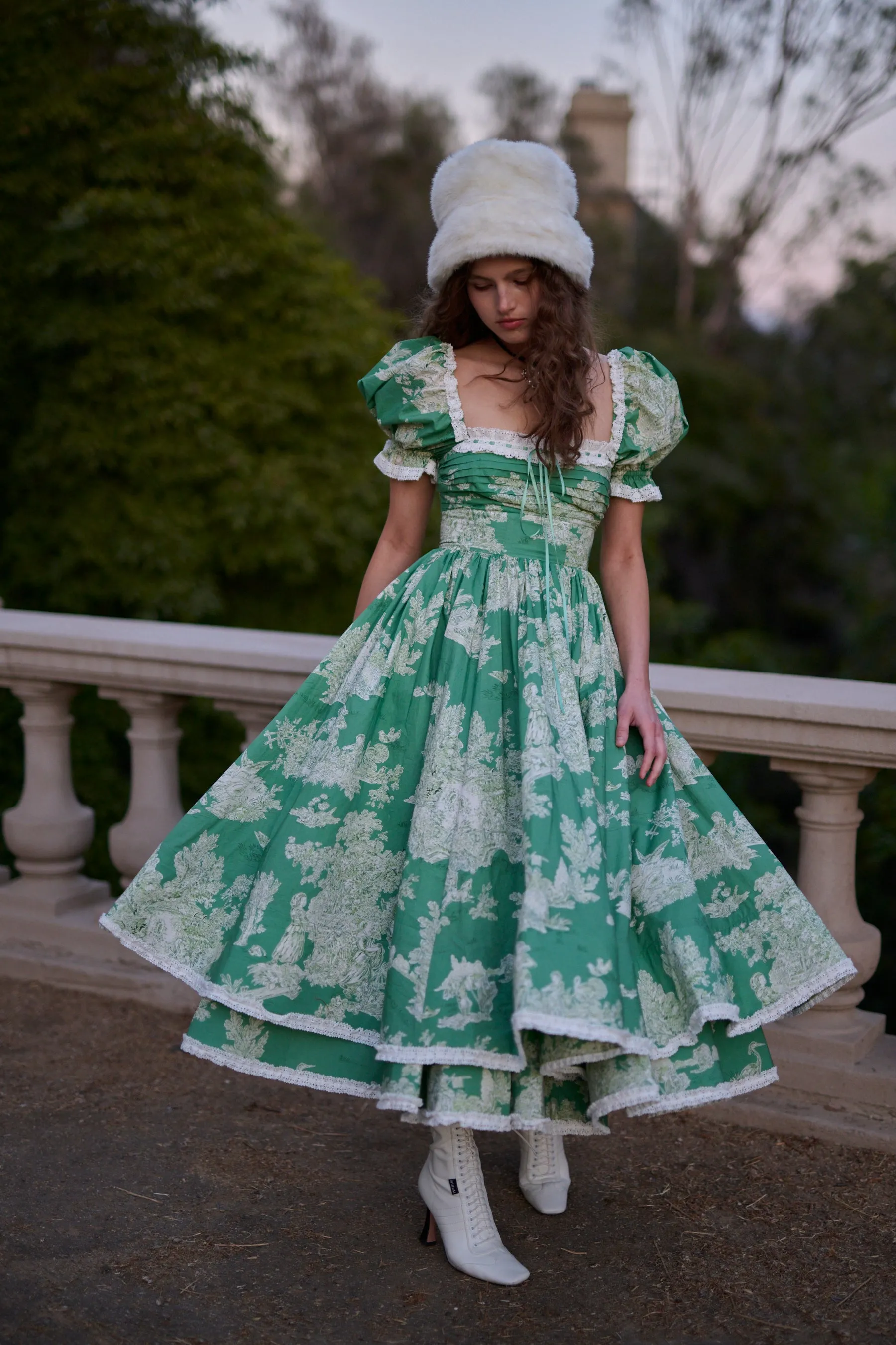 The Cedar Toile French Bonny Dress