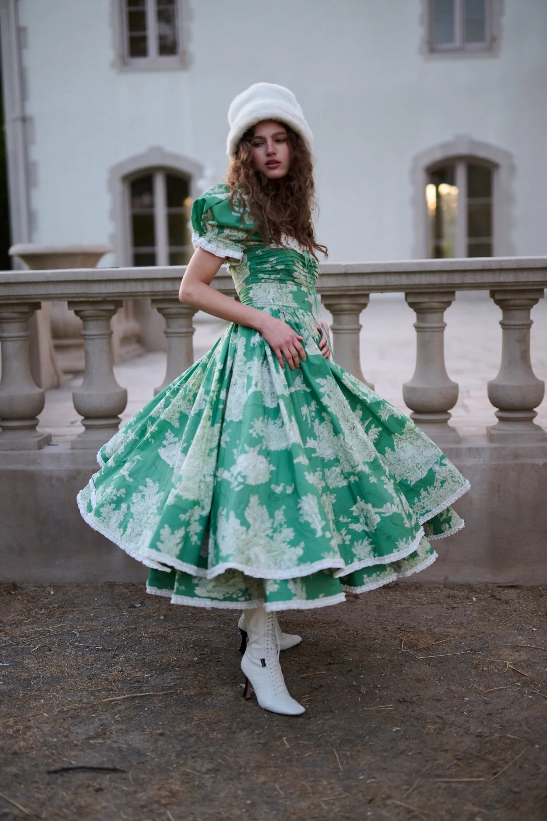 The Cedar Toile French Bonny Dress