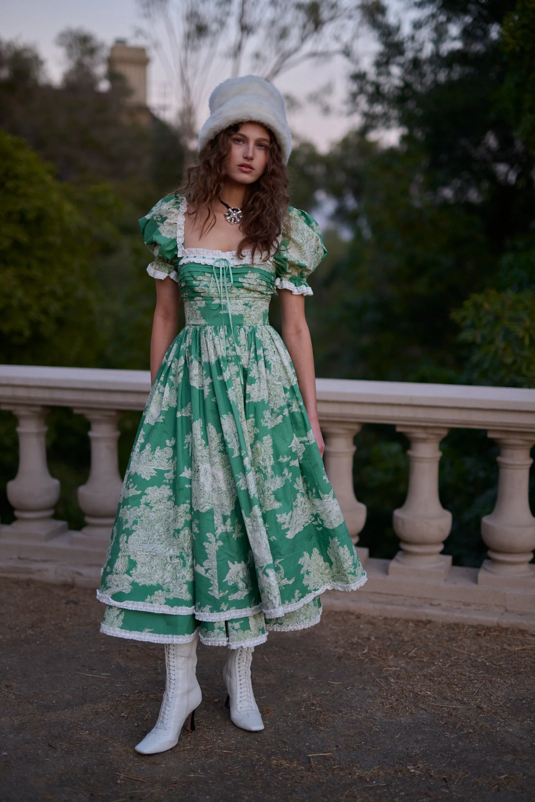 The Cedar Toile French Bonny Dress