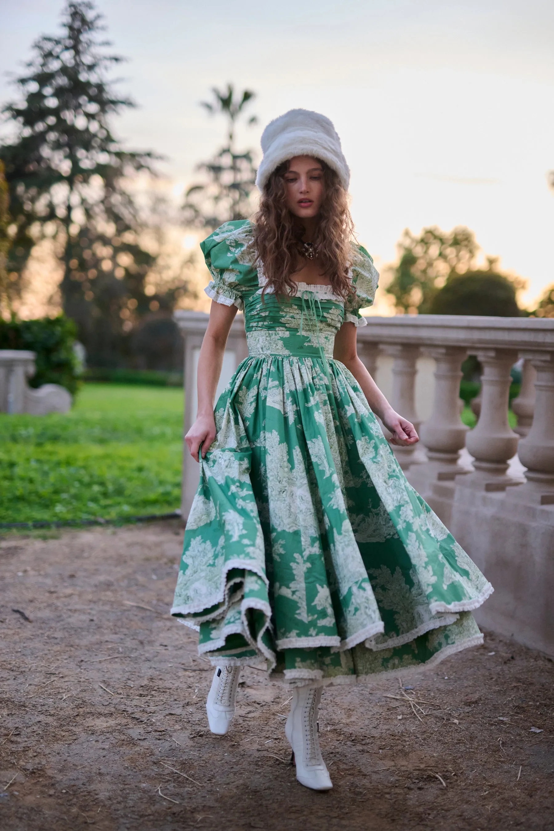 The Cedar Toile French Bonny Dress