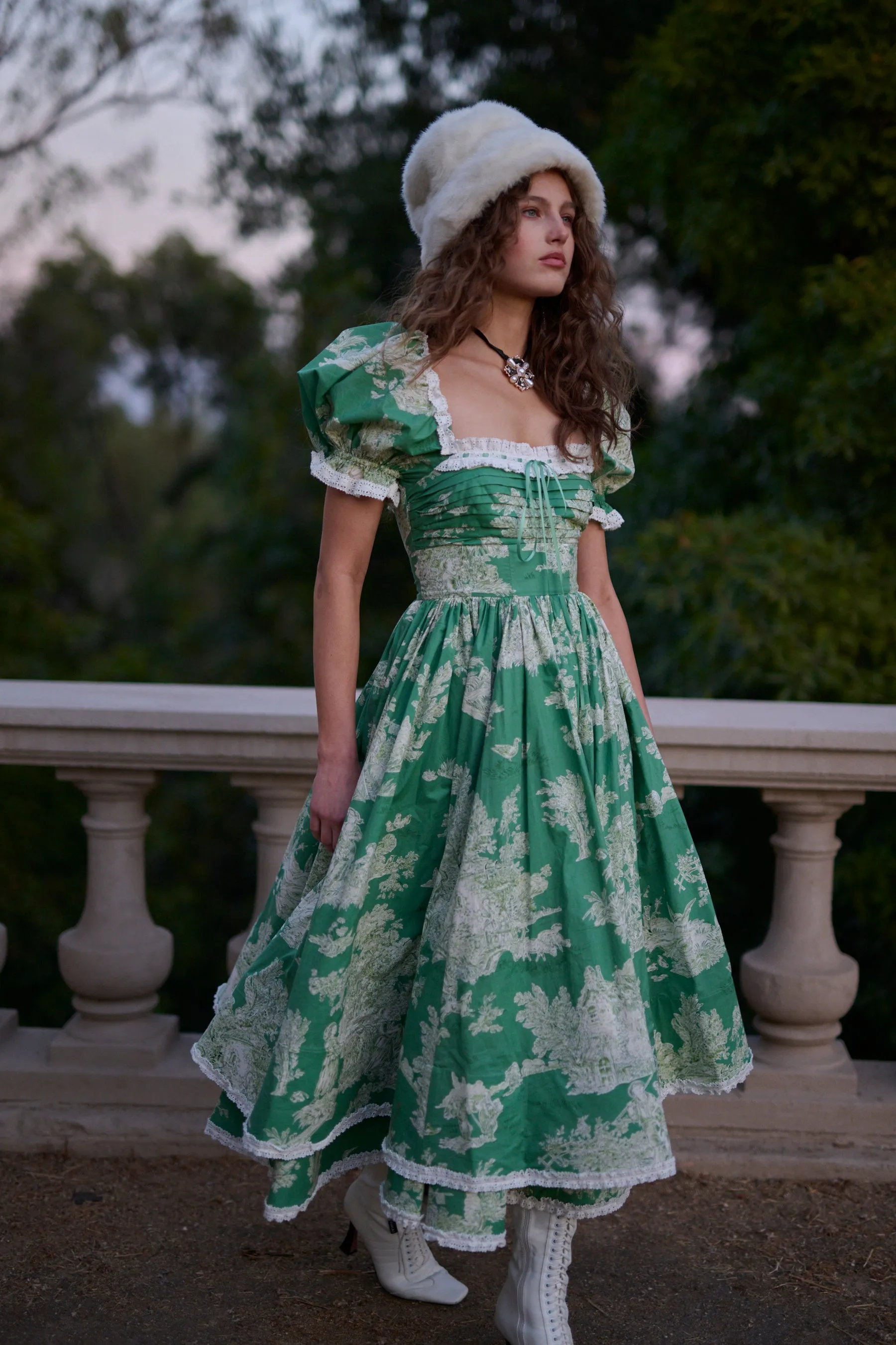 The Cedar Toile French Bonny Dress