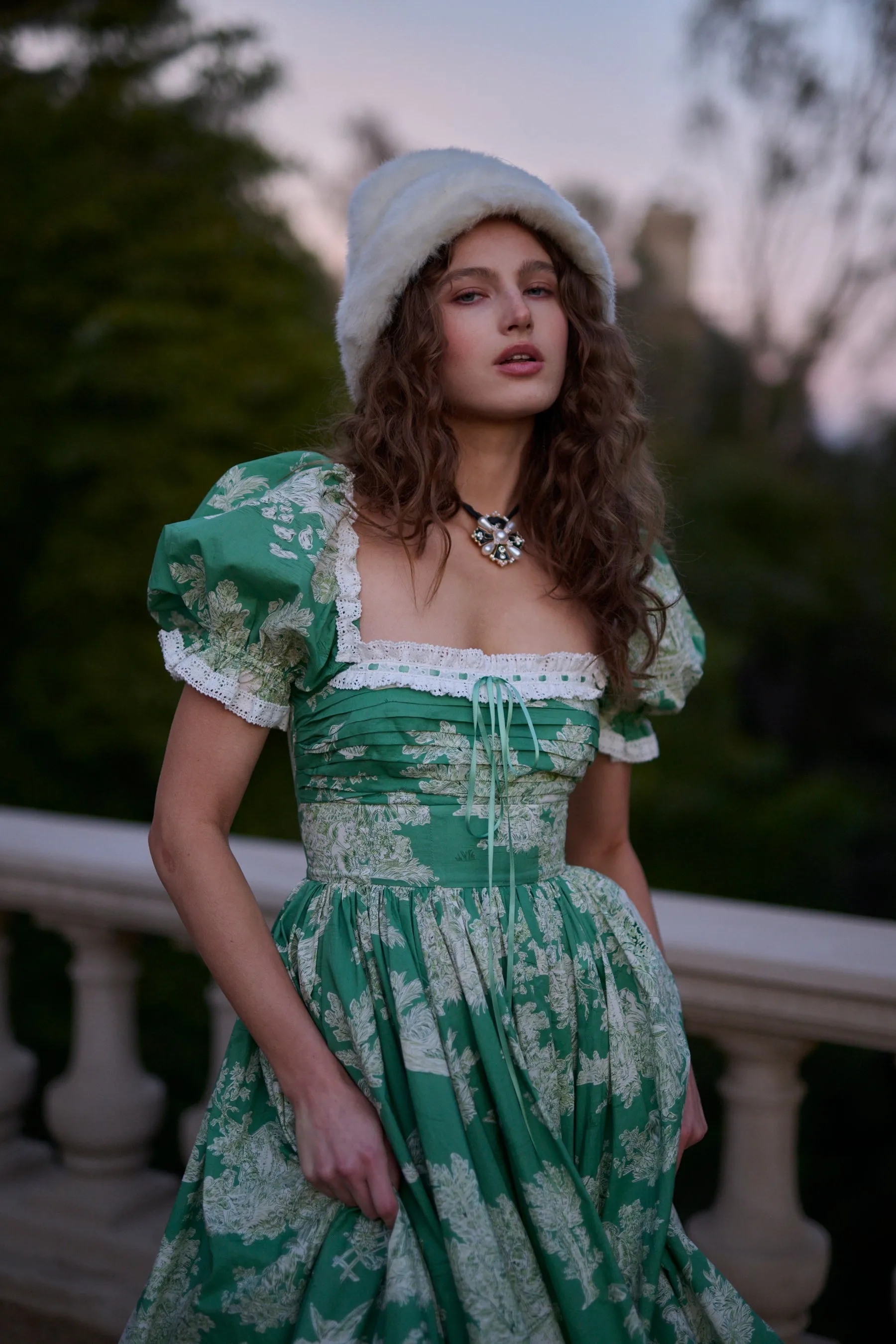 The Cedar Toile French Bonny Dress