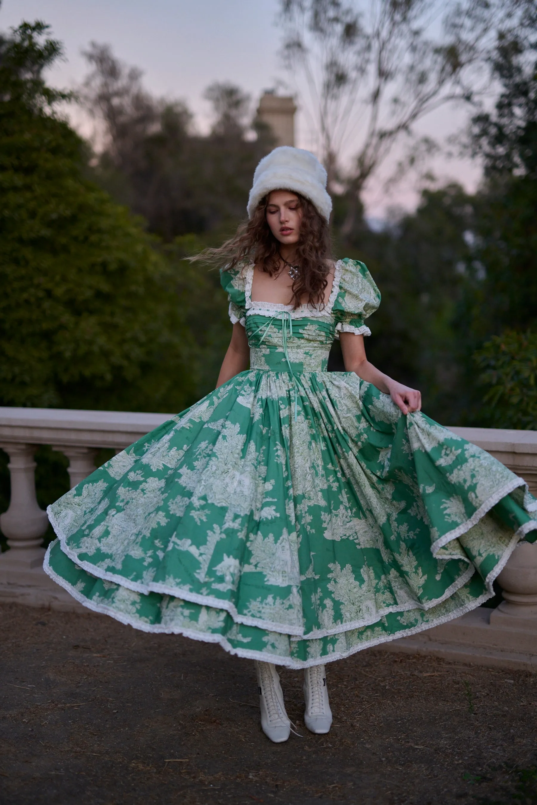 The Cedar Toile French Bonny Dress