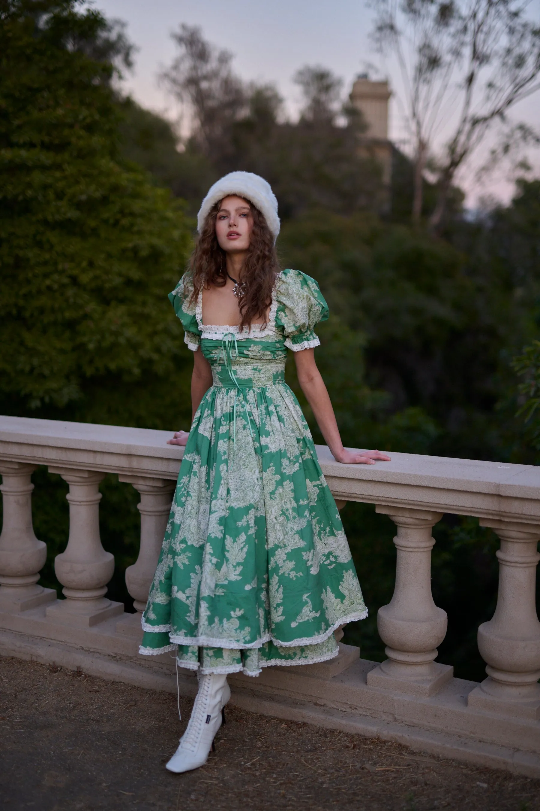 The Cedar Toile French Bonny Dress