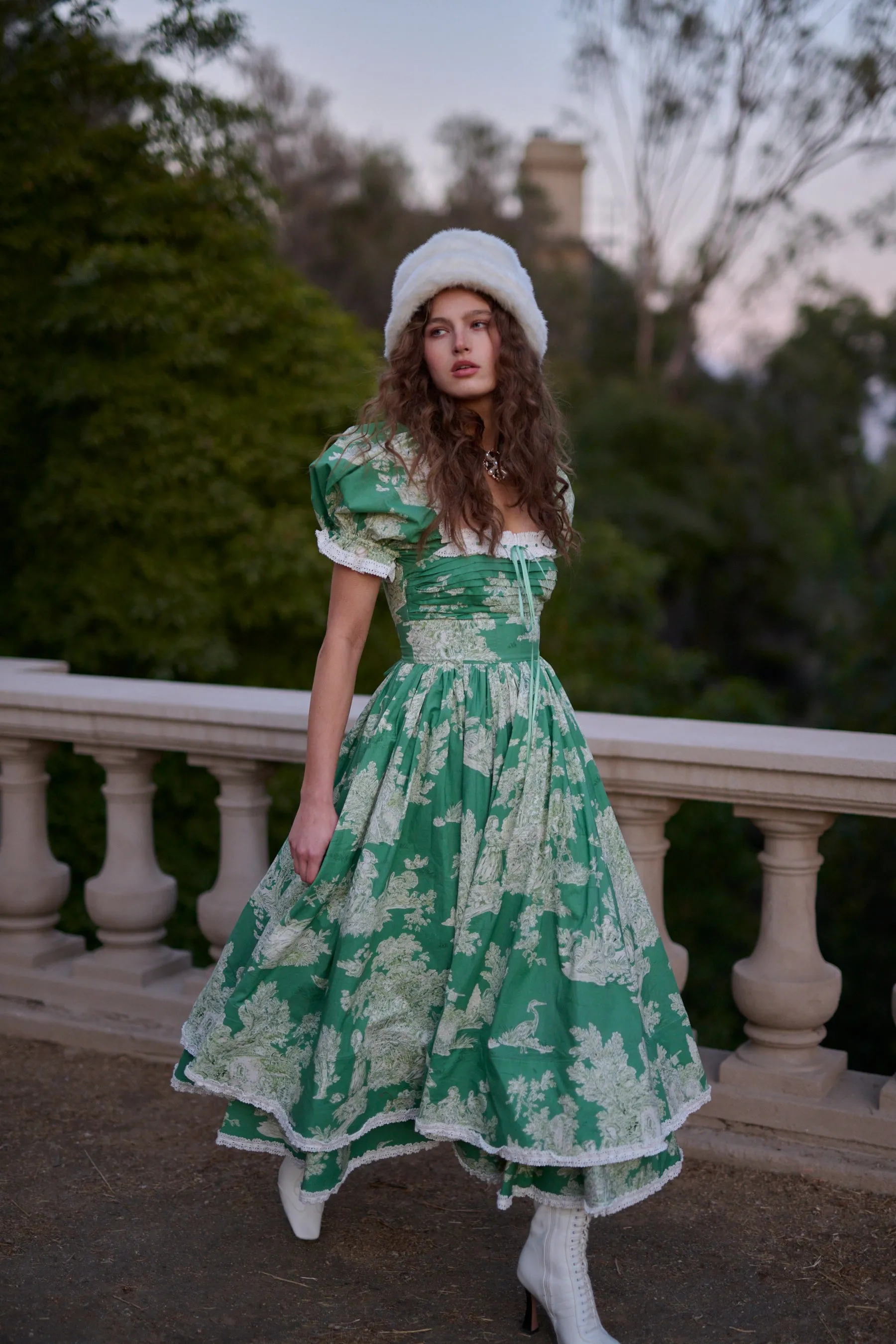 The Cedar Toile French Bonny Dress