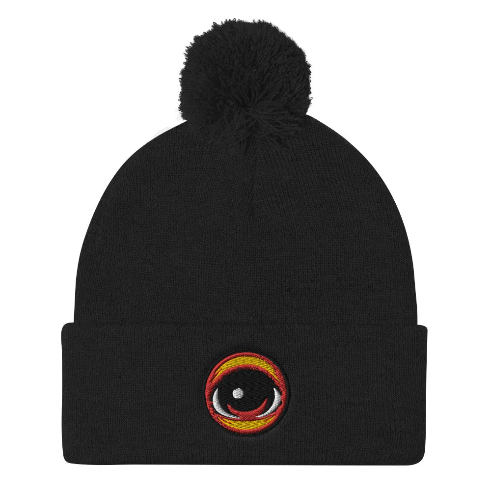 Third EYEZ Pom-Pom Beanie