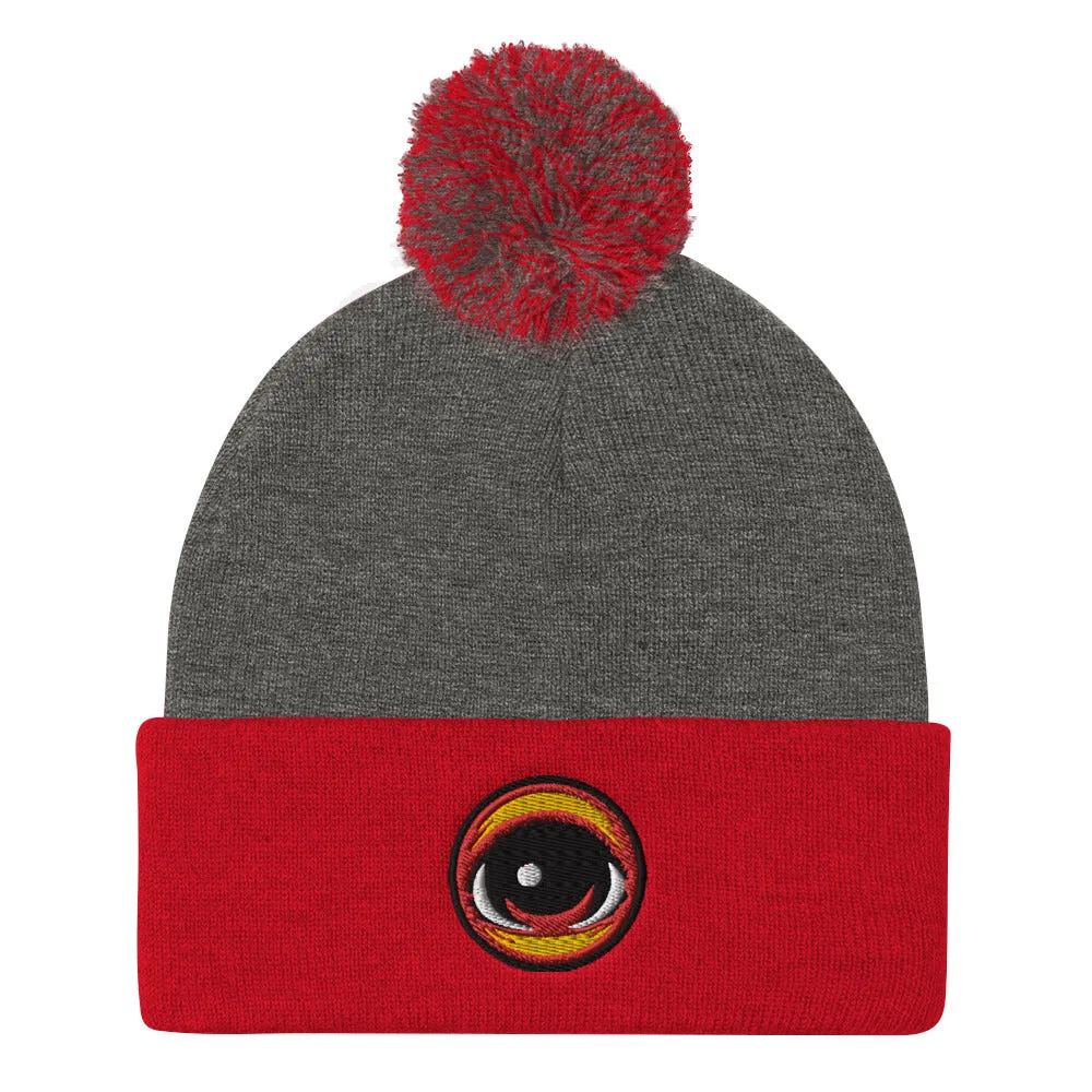 Third EYEZ Pom-Pom Beanie