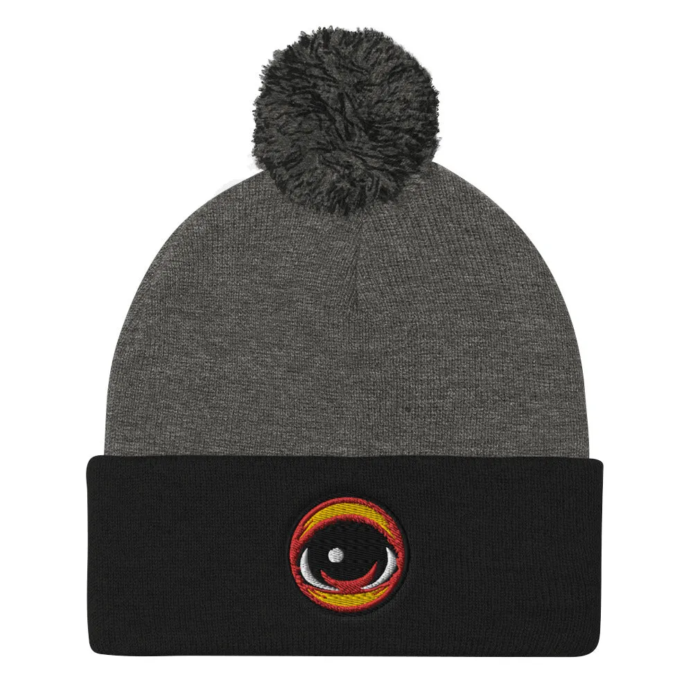 Third EYEZ Pom-Pom Beanie