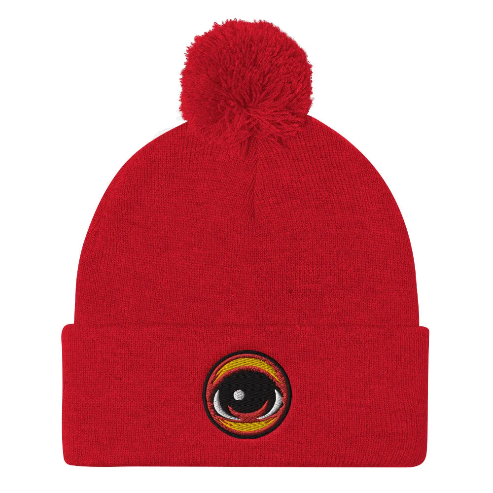 Third EYEZ Pom-Pom Beanie