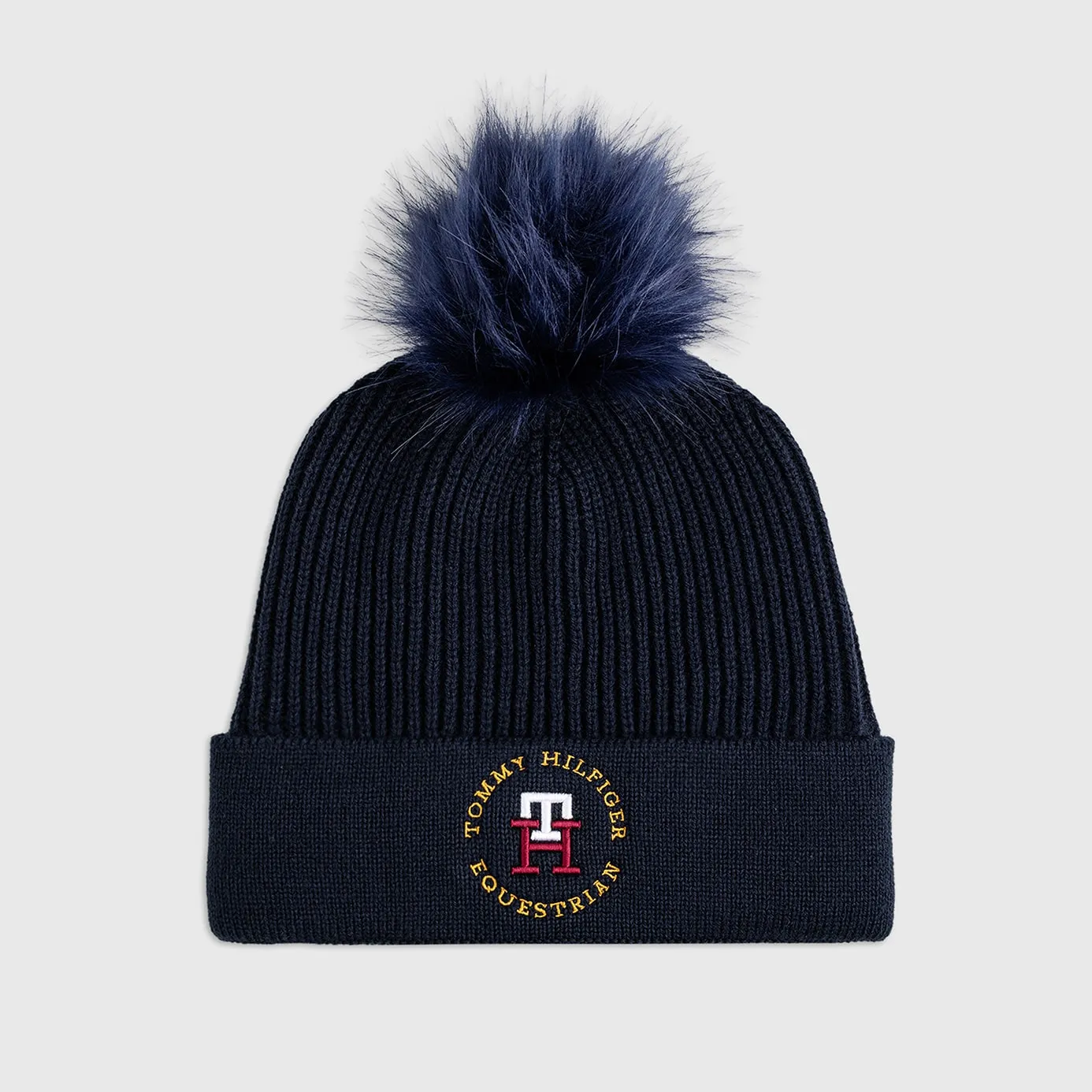 Tommy Hilfiger Vancouver Pom Pom Beanie - Desert Sky