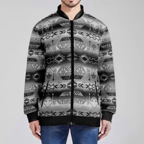 Trade Route Cave Zippered Collared Lightweight Jacket