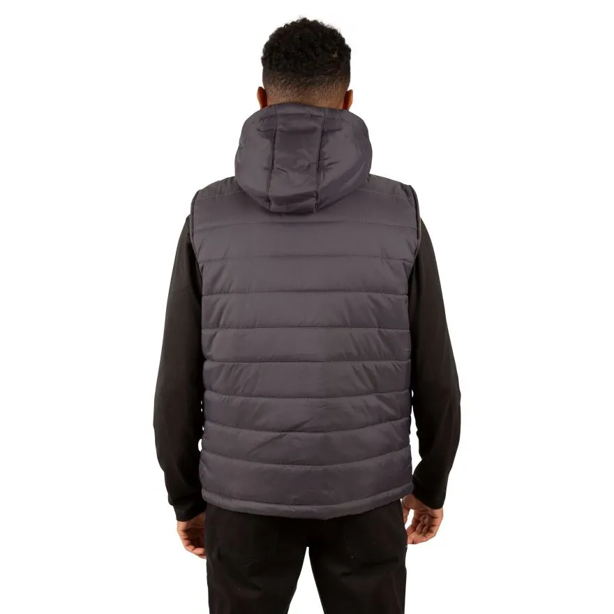 Trespass Mens Franklyn Padded Warm Hooded Insulated Bodywarmer