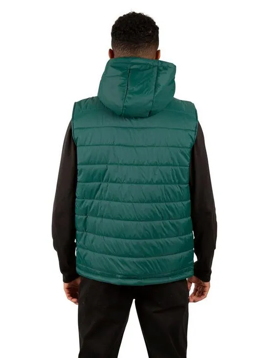 Trespass Mens Franklyn Padded Warm Hooded Insulated Bodywarmer