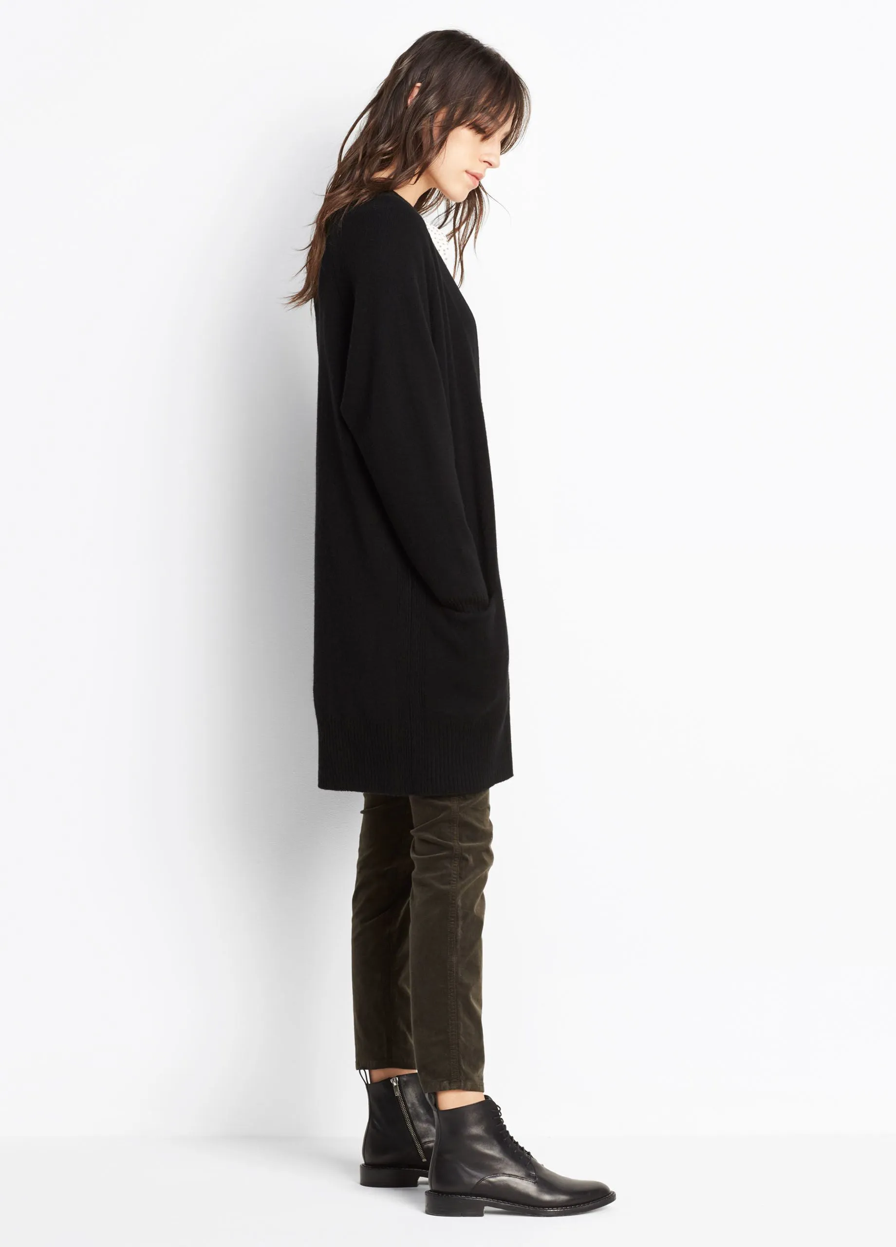 Vince - Cashmere Raglan Sleeve Cardigan