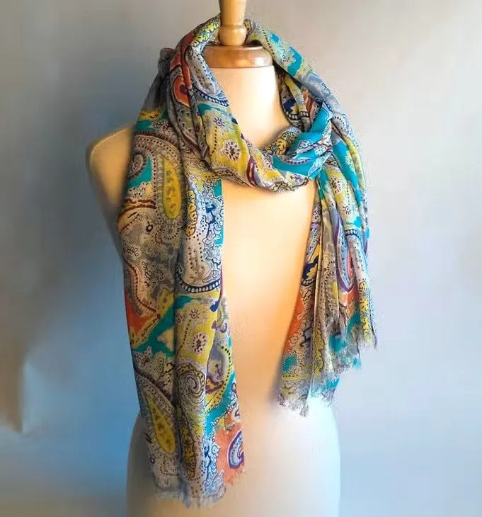 Viscose Swirling Scarf, India