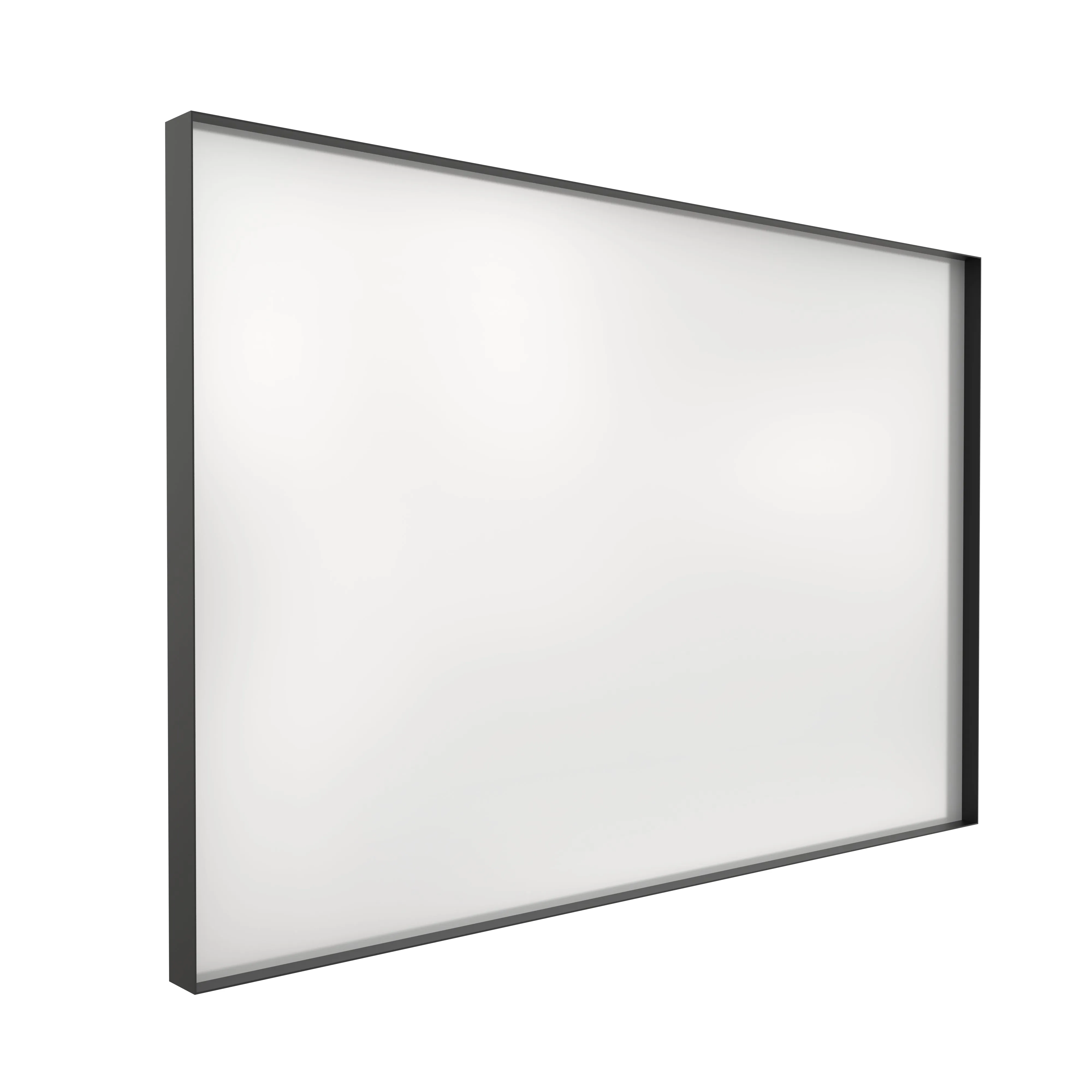 Waterpar® 24 in. W x 36 in. H Rectangular Aluminum Framed Wall Bathroom Vanity Mirror