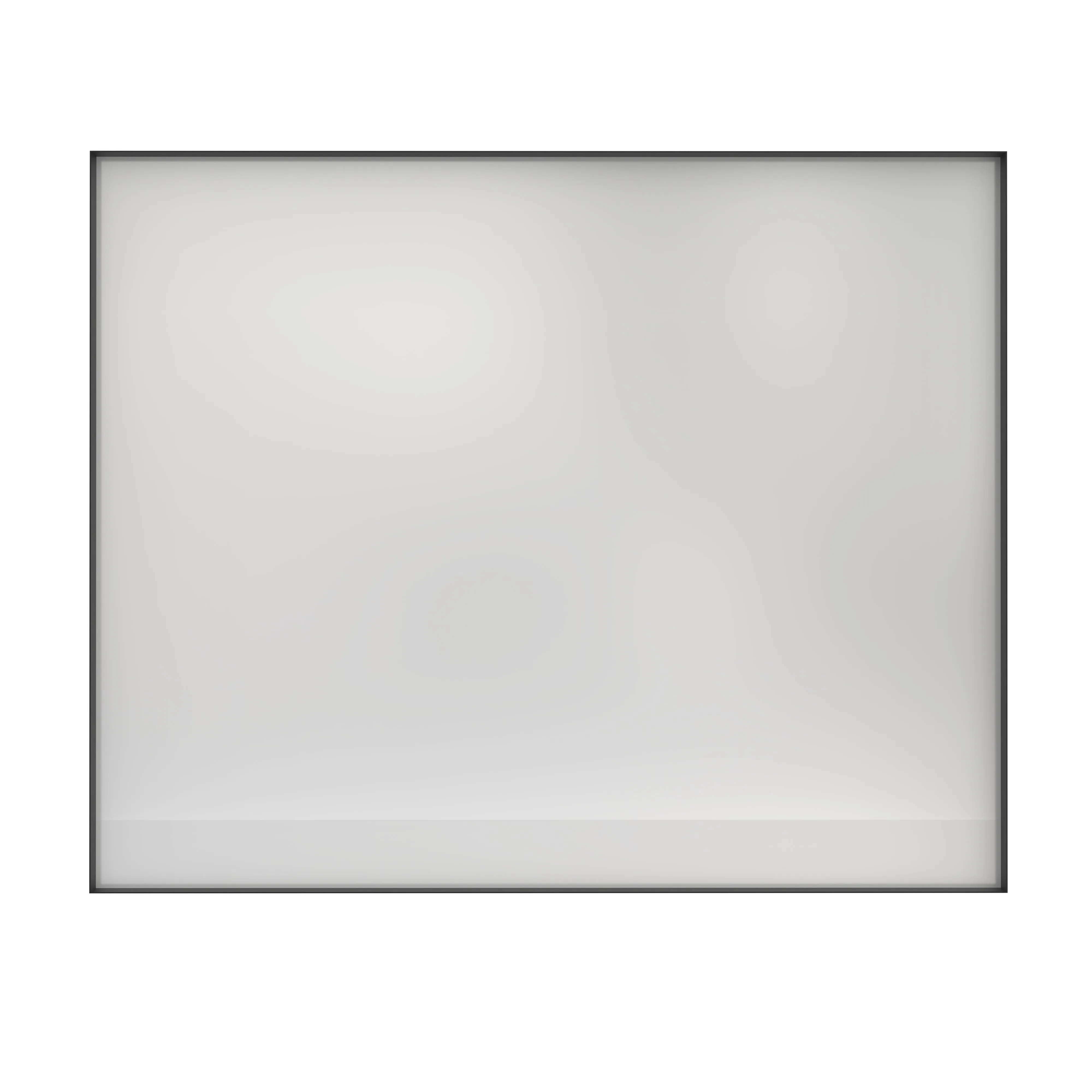 Waterpar® 32 in. W x 40 in. H Rectangular Aluminum Framed Wall Bathroom Vanity Mirror