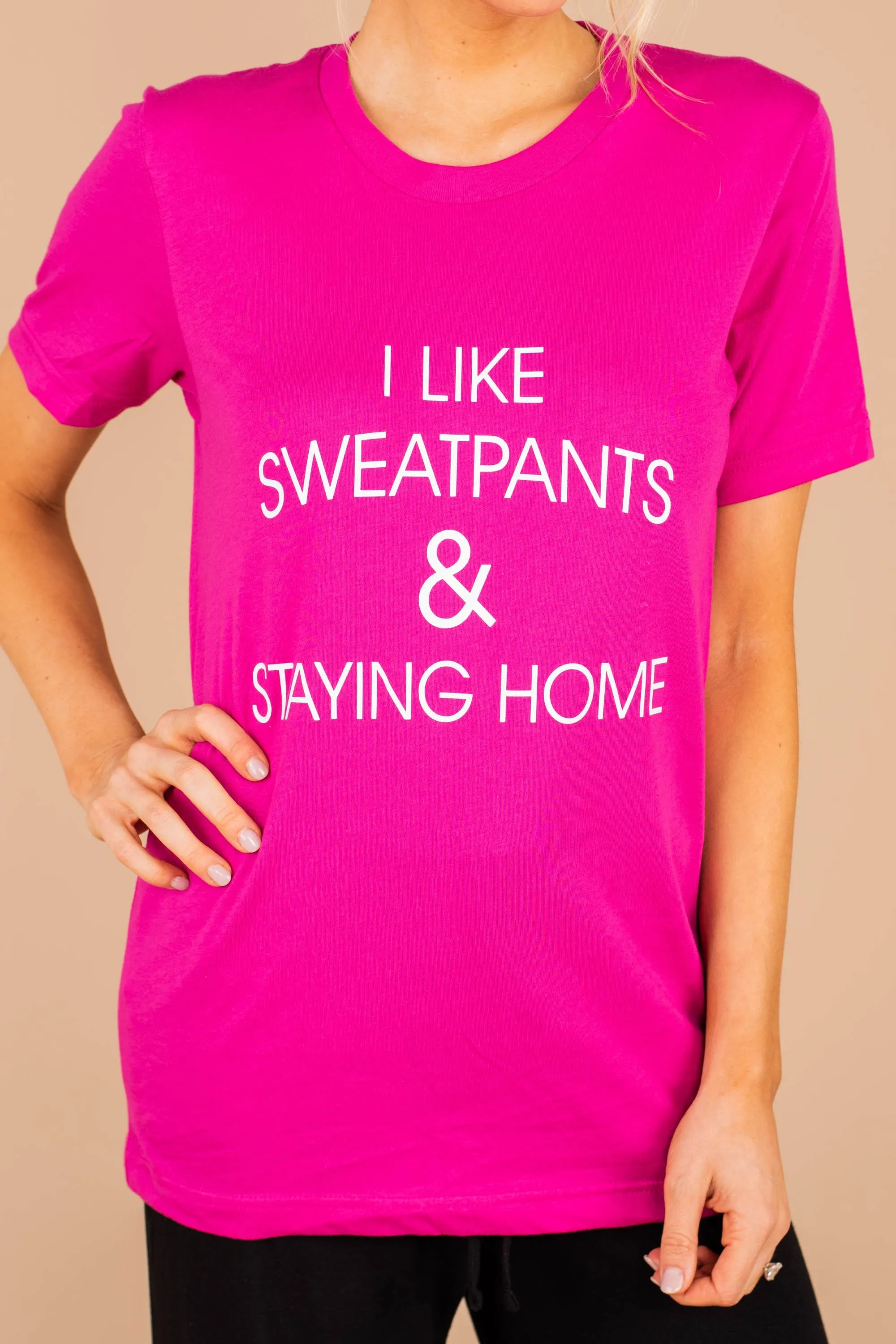 What I Like Berry Pink Graphic Tee